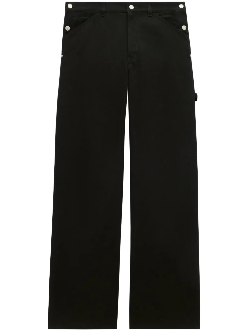 

Брюки Sailor широкого кроя Courrèges, черный