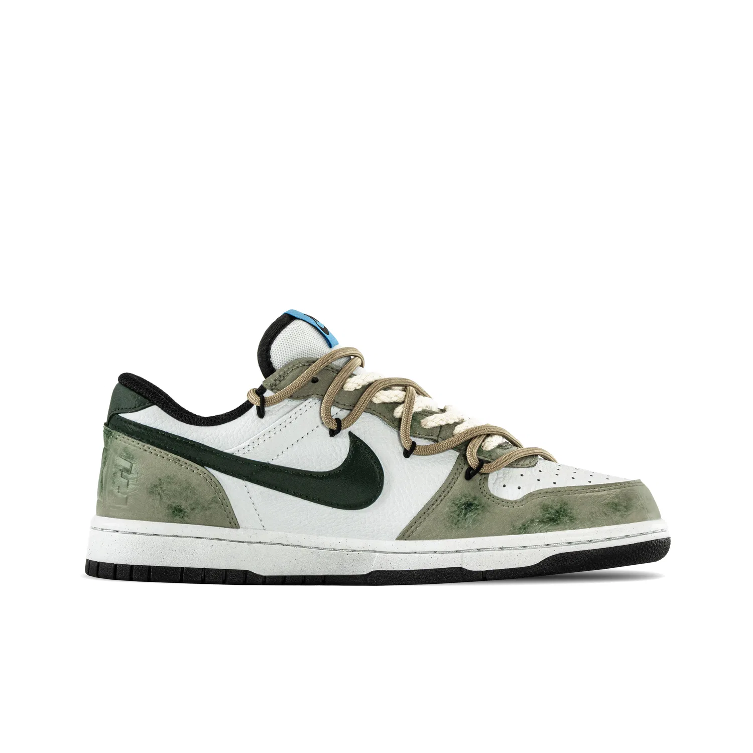 Кроссовки Nike Big White Green — фото 4