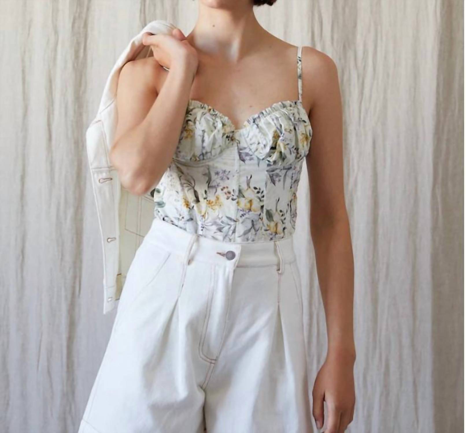 

Боди Mindy в цвете Sage Multi En Saison