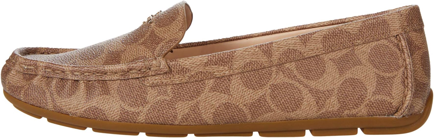 Лоферы COACH Marley Driver, цвет Tan PVC — фото 4