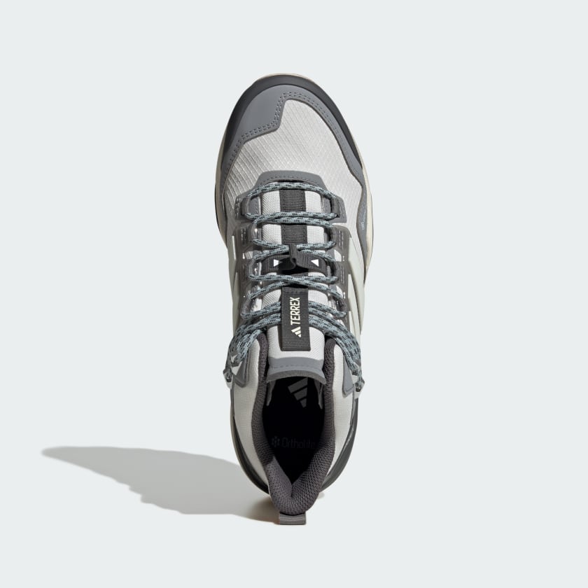 Женские кроссовки Adidas Terrex Skychaser Mid GORE-TEX для походов, серый/кремовый — фото 2