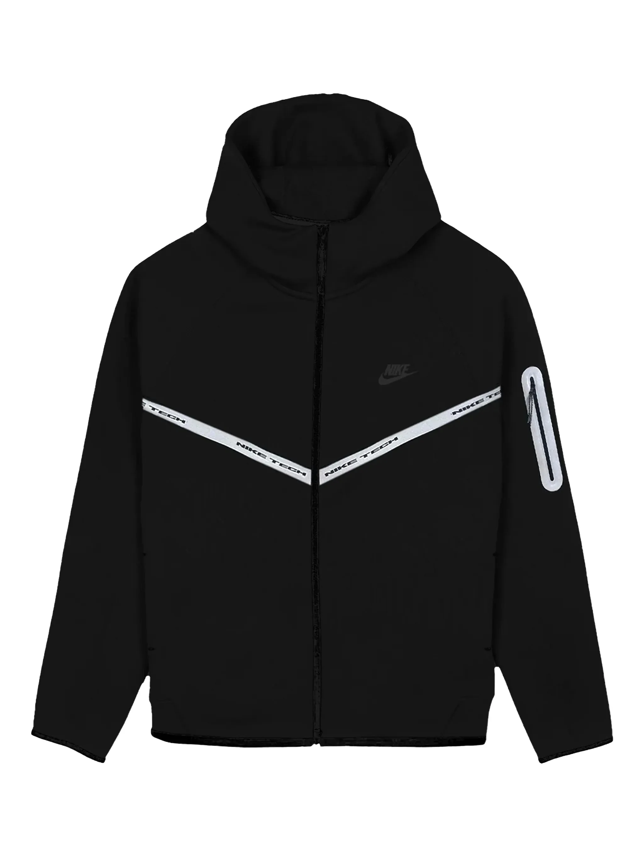 

Хлопчатобумажная куртка Tech fleece windrunner Nike, черный