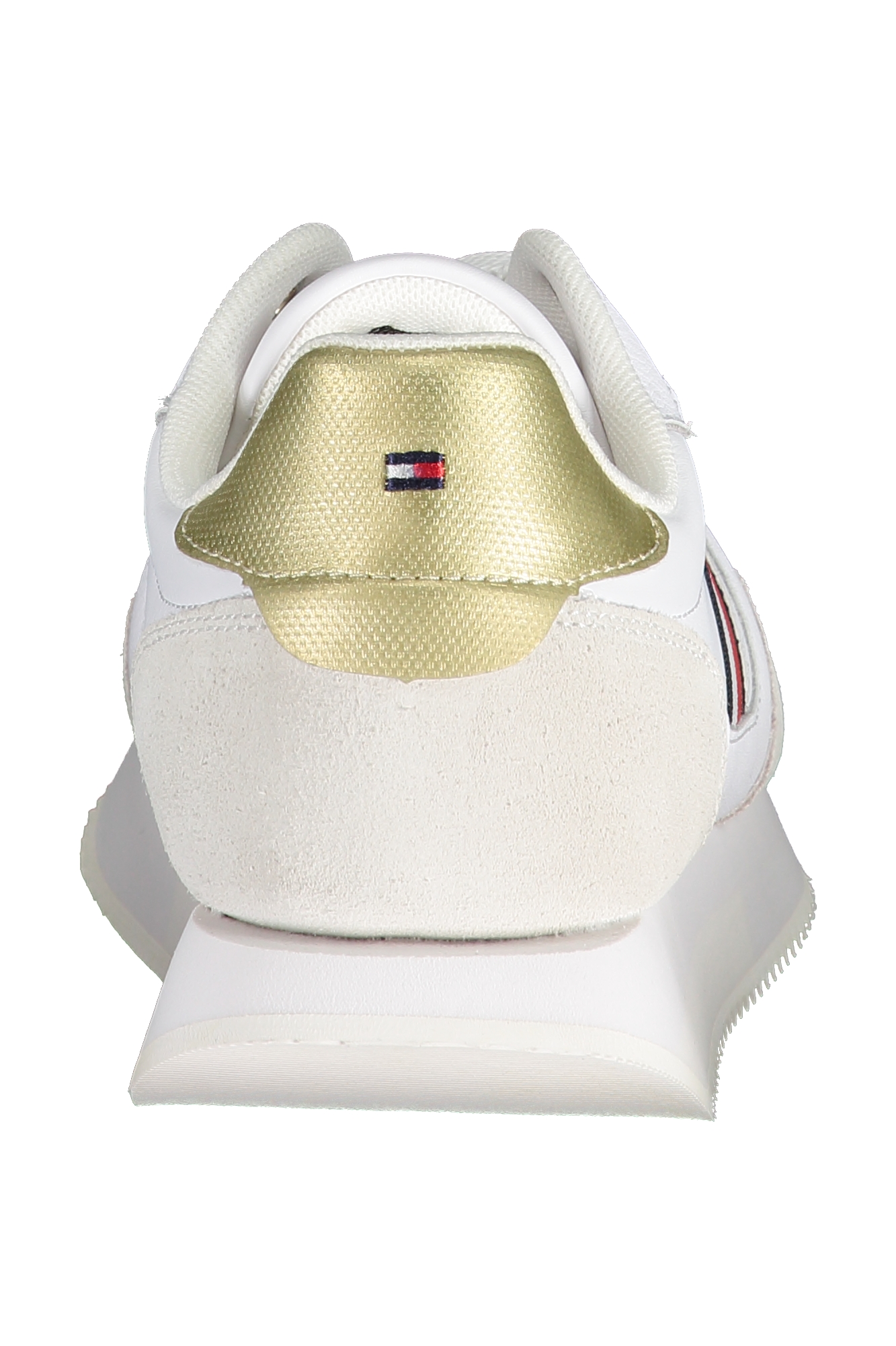 Кроссовки спортивные Tommy Hilfiger женские, белый / золотой — фото 2
