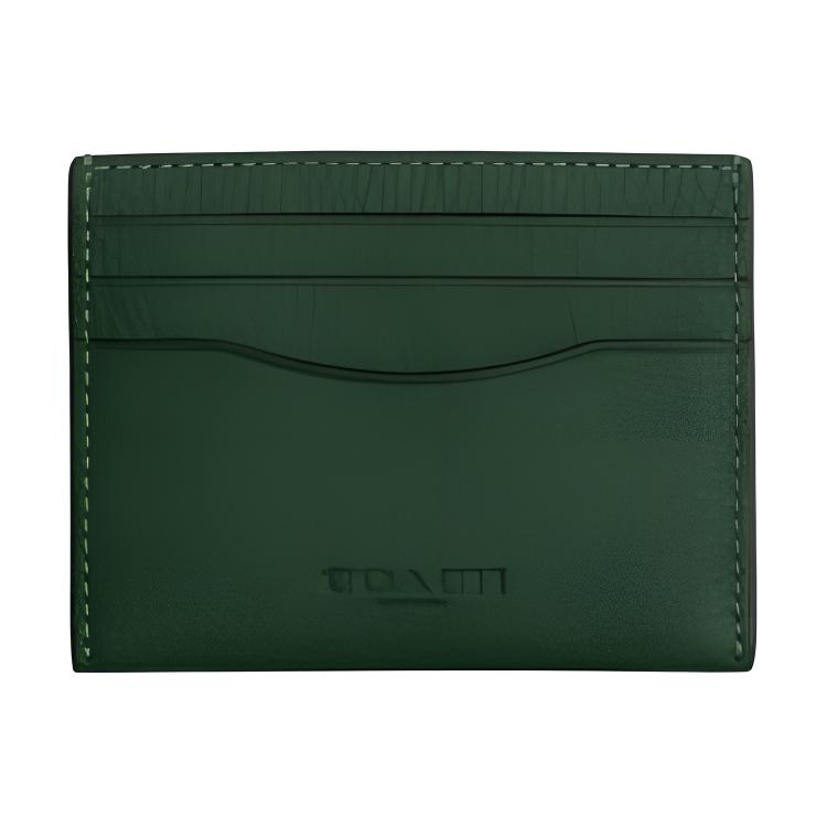 

COACH Кожаный картхолдер мини мужской зеленый, Green