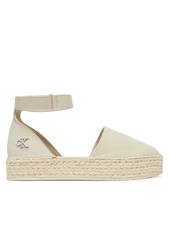 Эспадрильи Flatform Espadrille Sling Mg YW0YW01735 Calvin Klein Jeans, бежевый