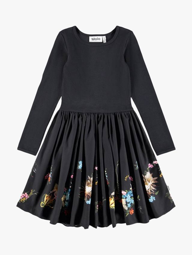 

Детское платье Casie с длинными рукавами из хлопка Molo, Paisley Border