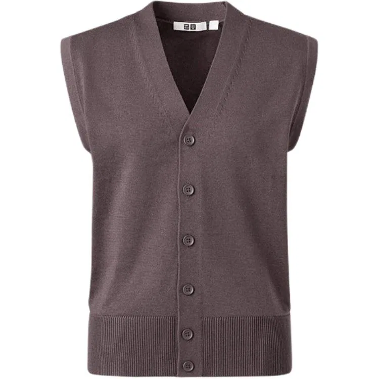 Топ U Collection SS26 Tank Top Women's UNIQLO, Dark Purple