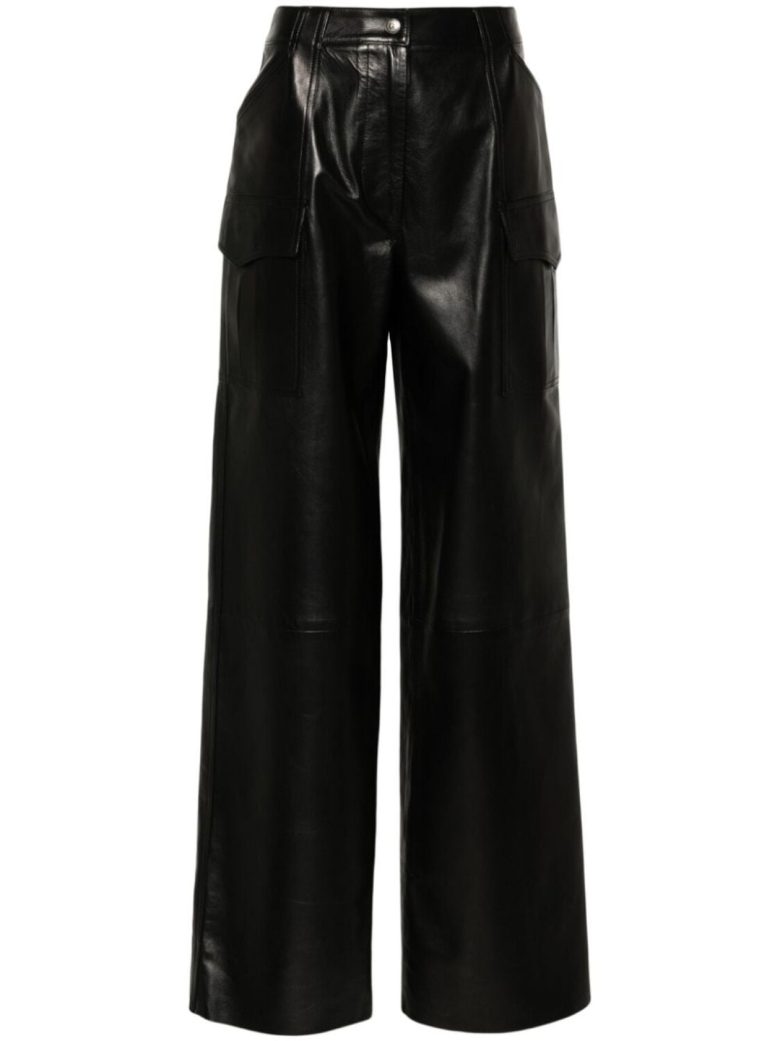 

Ermanno Scervino кожаные брюки карго, черный