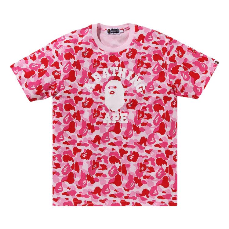 

Футболка BAPE ABC Camo College Tee, Pink