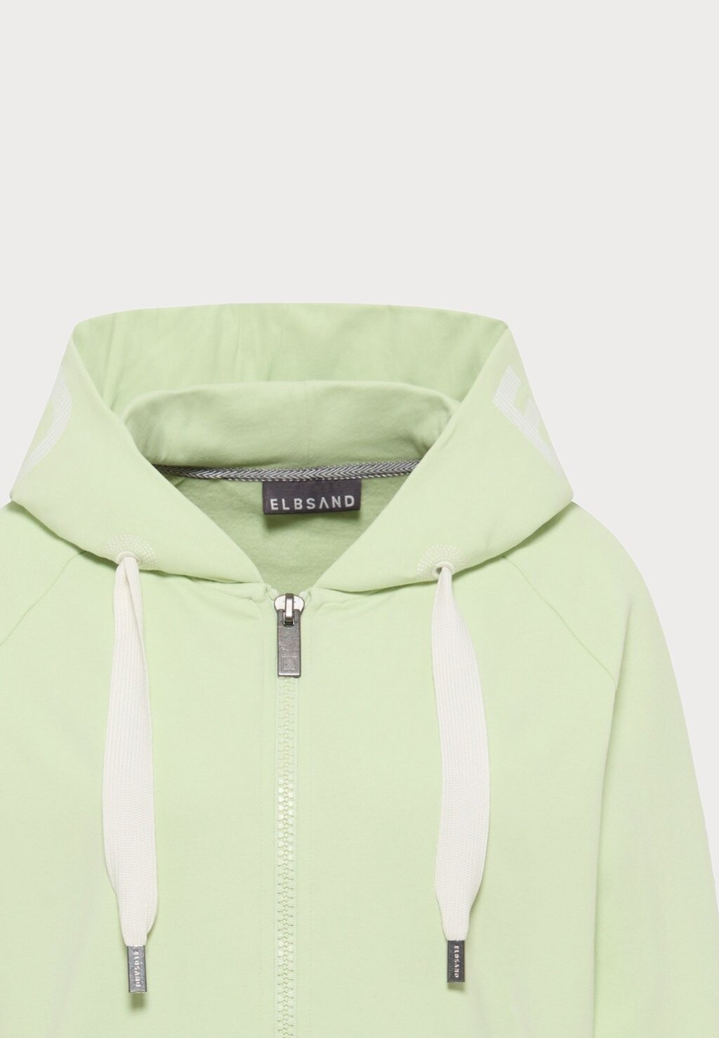 

Толстовка на молнии KELDA HOODIE Elbsand, зеленый