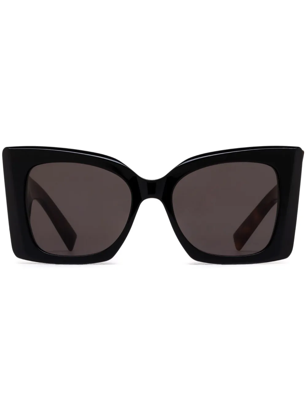 

Солнцезащитные очки Blaze в массивной оправе Saint Laurent Eyewear, черный