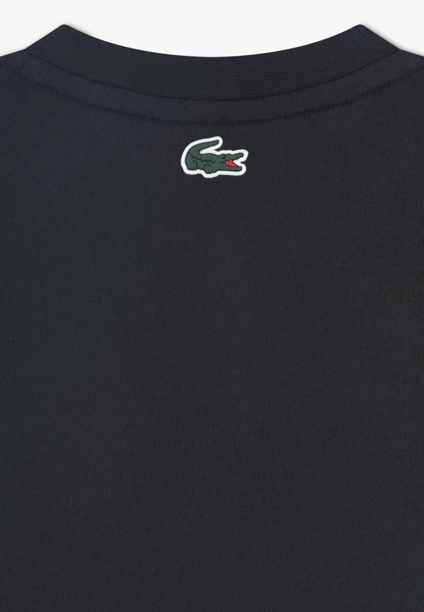 Спортивная футболка унисекс с принтом Lacoste, Noir — фото 4