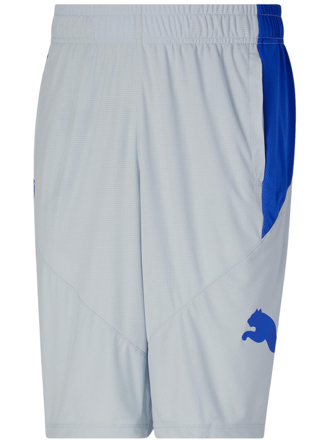 

Мужские тренировочные шорты из полиэстера Puma, цвет Medium Gray/Royal Sapphire