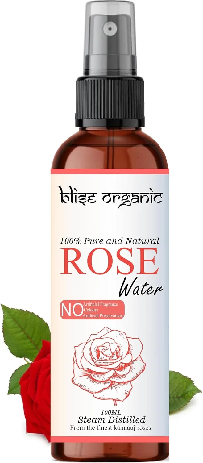 Органическая розовая вода Blise, 100% чистая Blise Organic