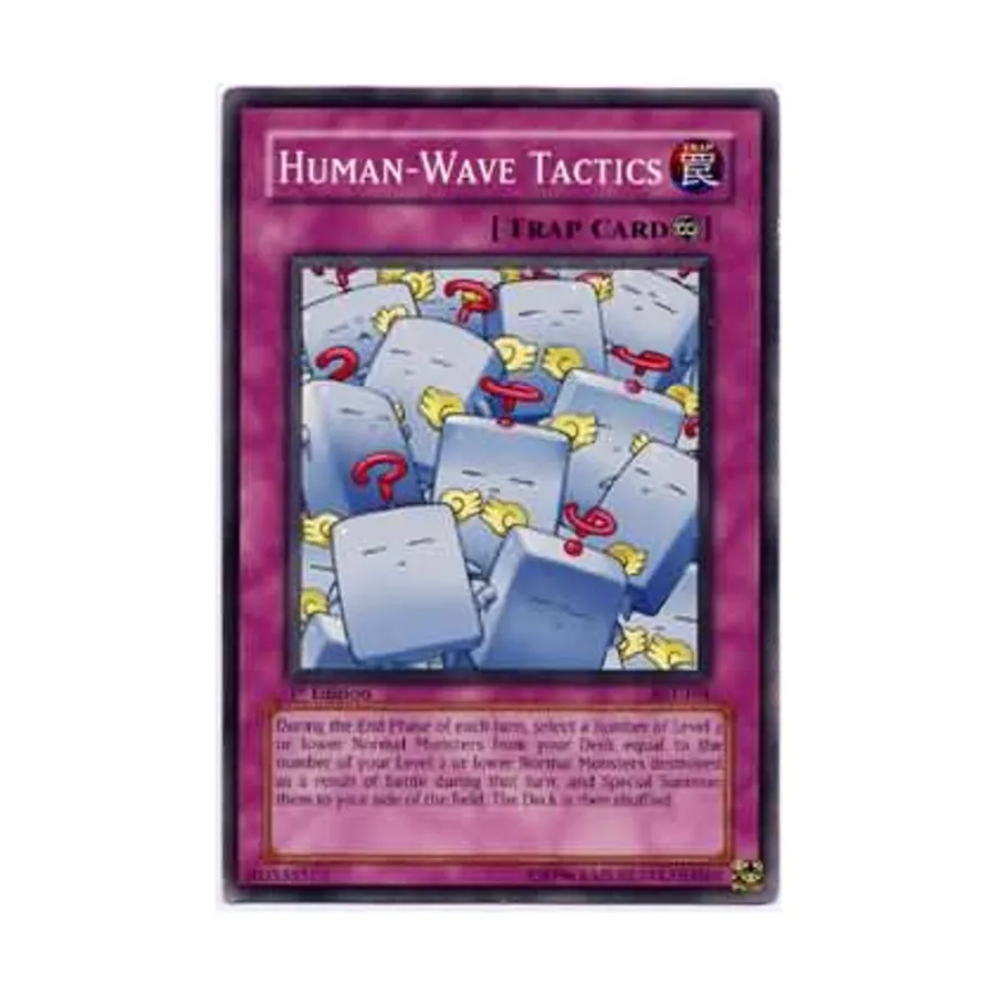 

CCG Тактика человеческой волны (обычная), Yu-Gi-Oh - Ancient Sanctuary - Singles