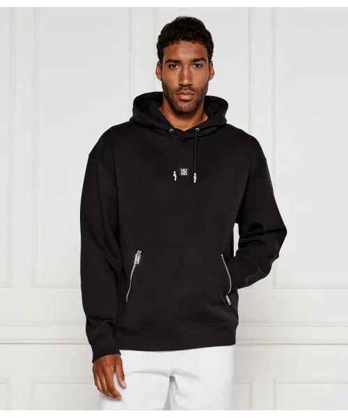 

Толстовка Dargenhood Relaxed fit Hugo, черный