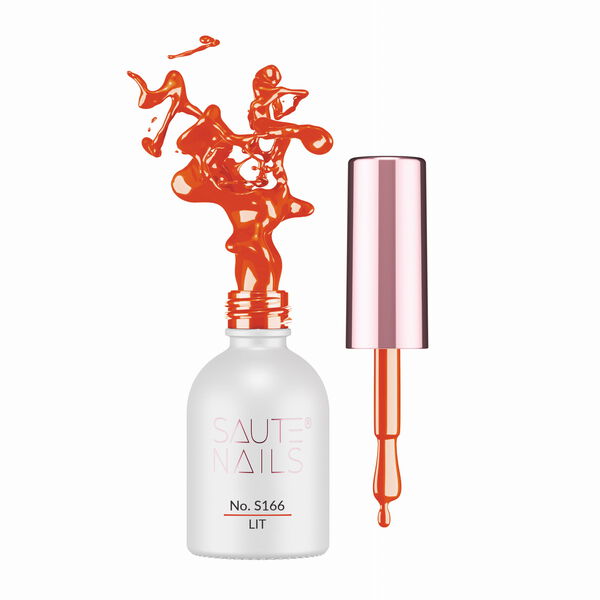

Гибридный лак s166 lit, 8 мл Saute Nails, цвет s166 lit