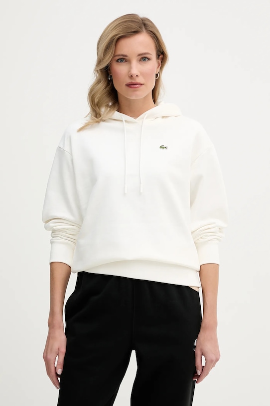 

Хлопковая толстовка Lacoste, бежевый