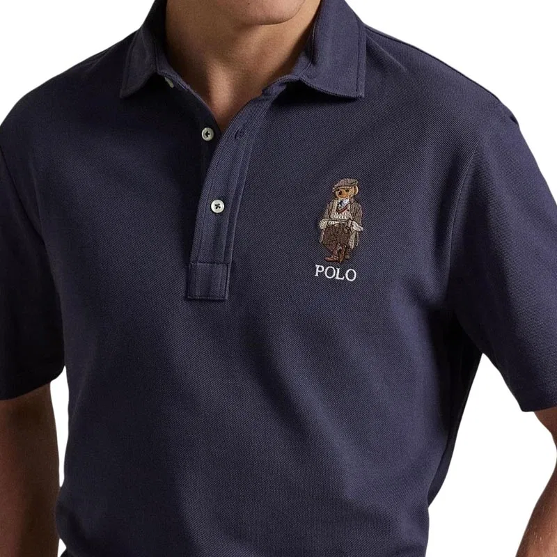 Поло мужское Polo Ralph Lauren, Blue — фото 4