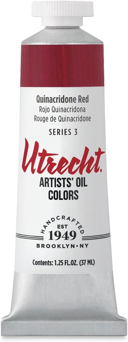 Краска для волос Utrecht Artists Oil Paint - красный, 37 мл