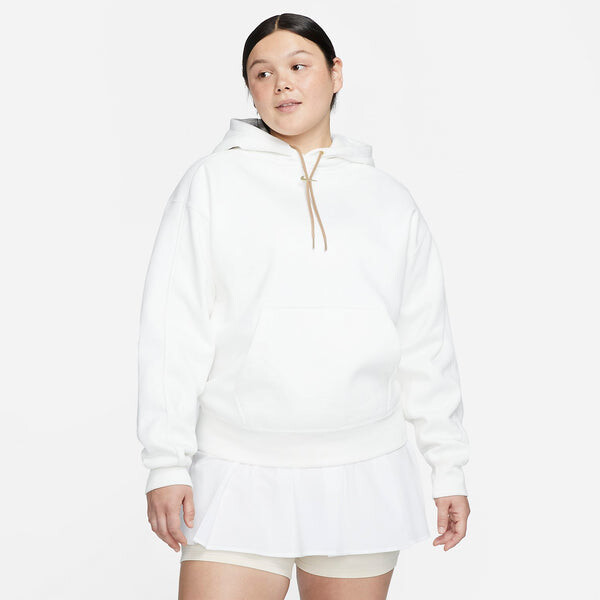 Толстовка Nike x Jacquemus Fleece Hoodie 'Sail', цвет sail/dark driftwood — фото 2