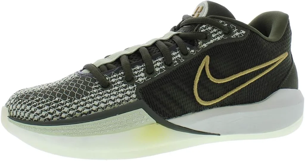 

Кроссовки для баскетбола Nike Unisex Adult Sabrina 1, хаки/металлик золотой