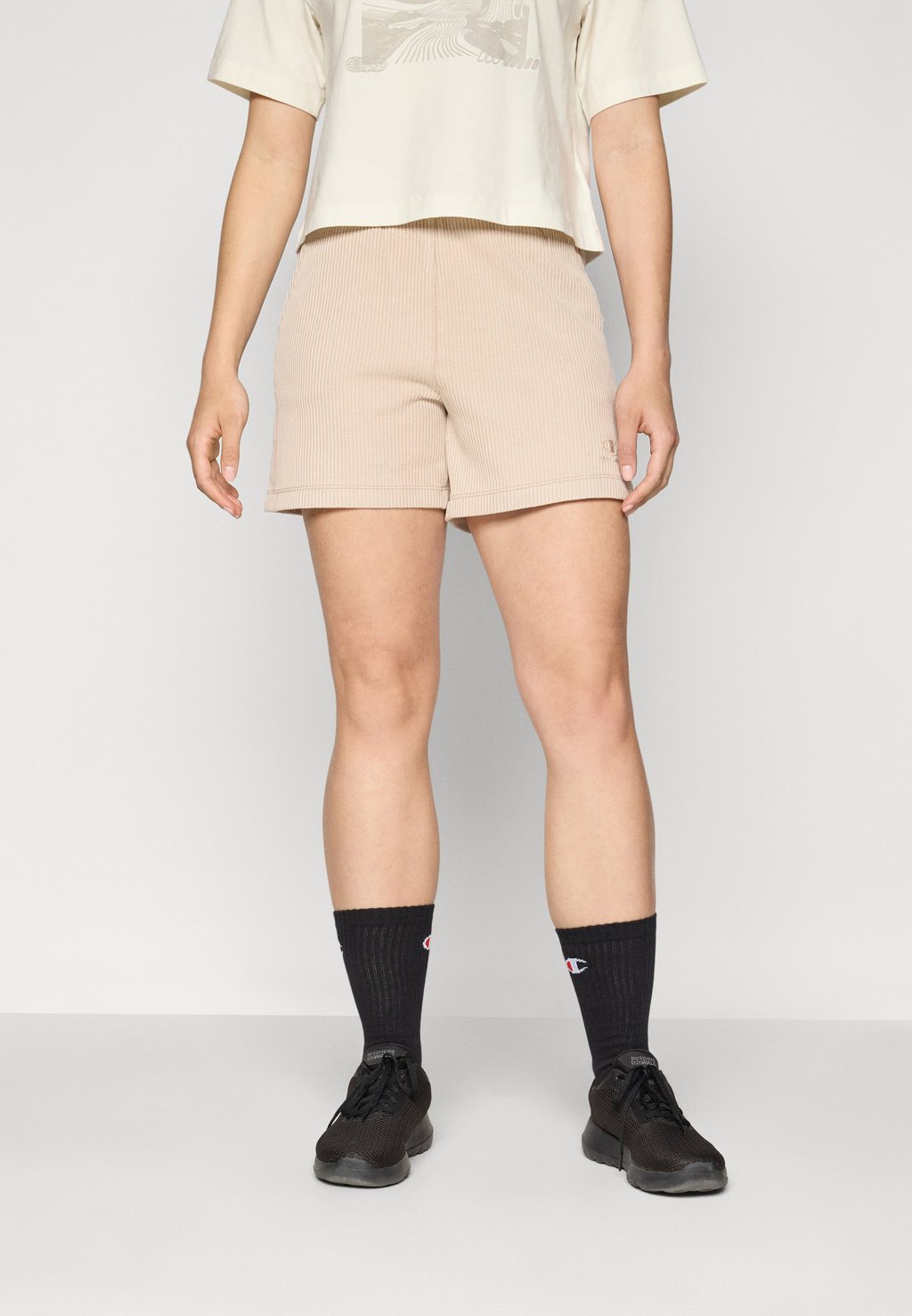 

Спортивные шорты HIGH WAIST SHORT Champion, бежевый