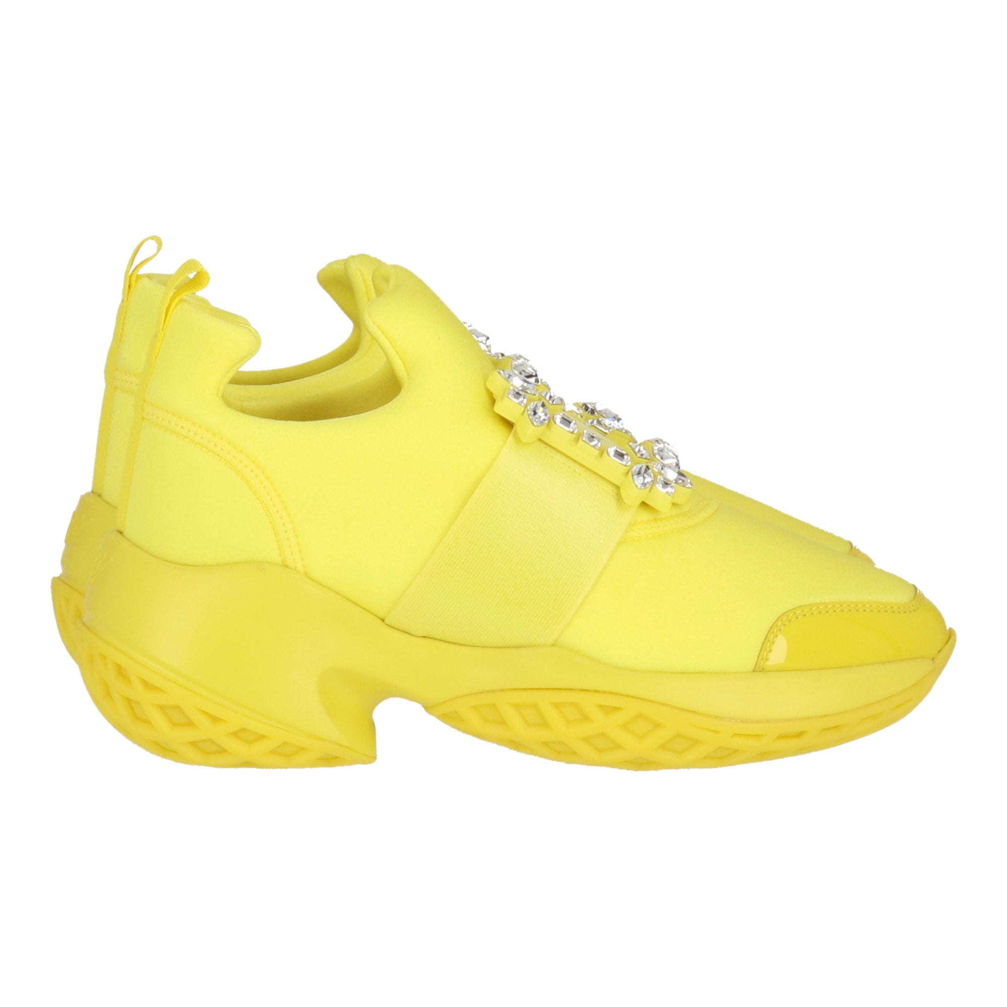 Женские лоферы Roger Vivier желтые разноцветные — фото 2