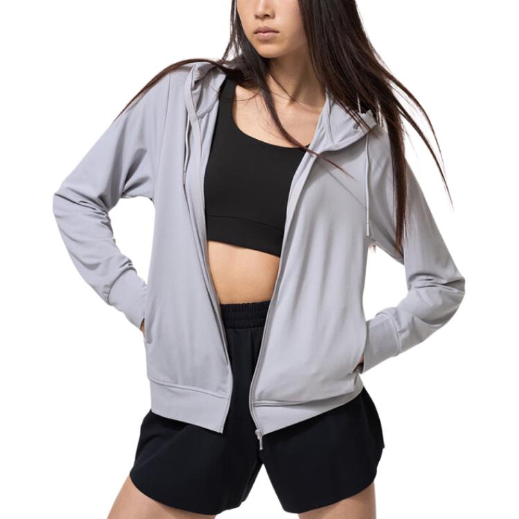 

UNIQLO Куртка женская серая, Gray