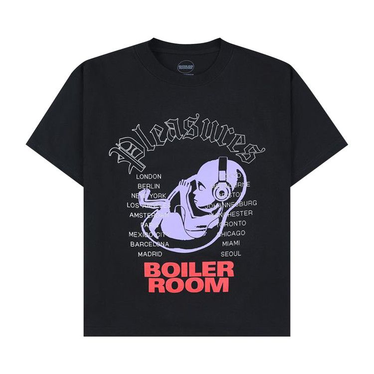 

Футболка Pleasures Headphone T-Shirt, Black