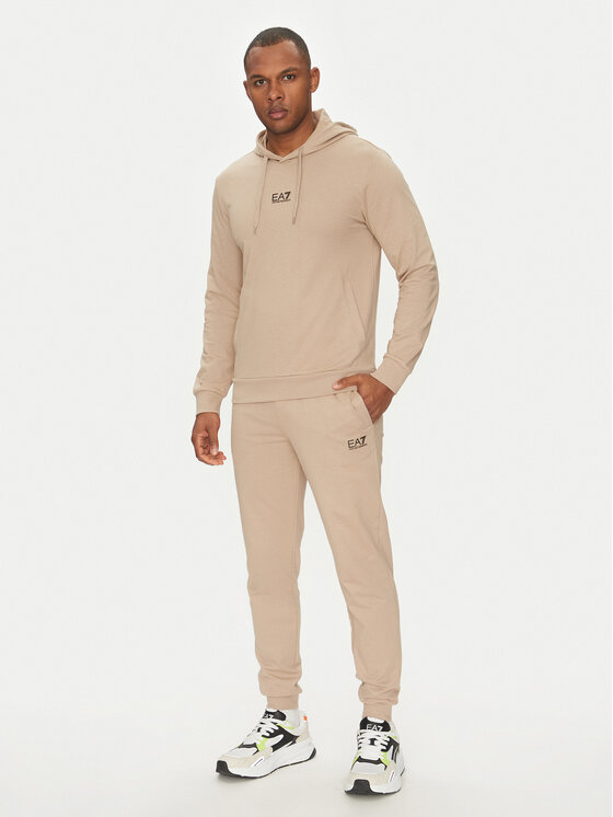 

Спортивный костюм обычный крой 8NPV64 PJVRZ U6155 Ea7 Emporio Armani, бежевый