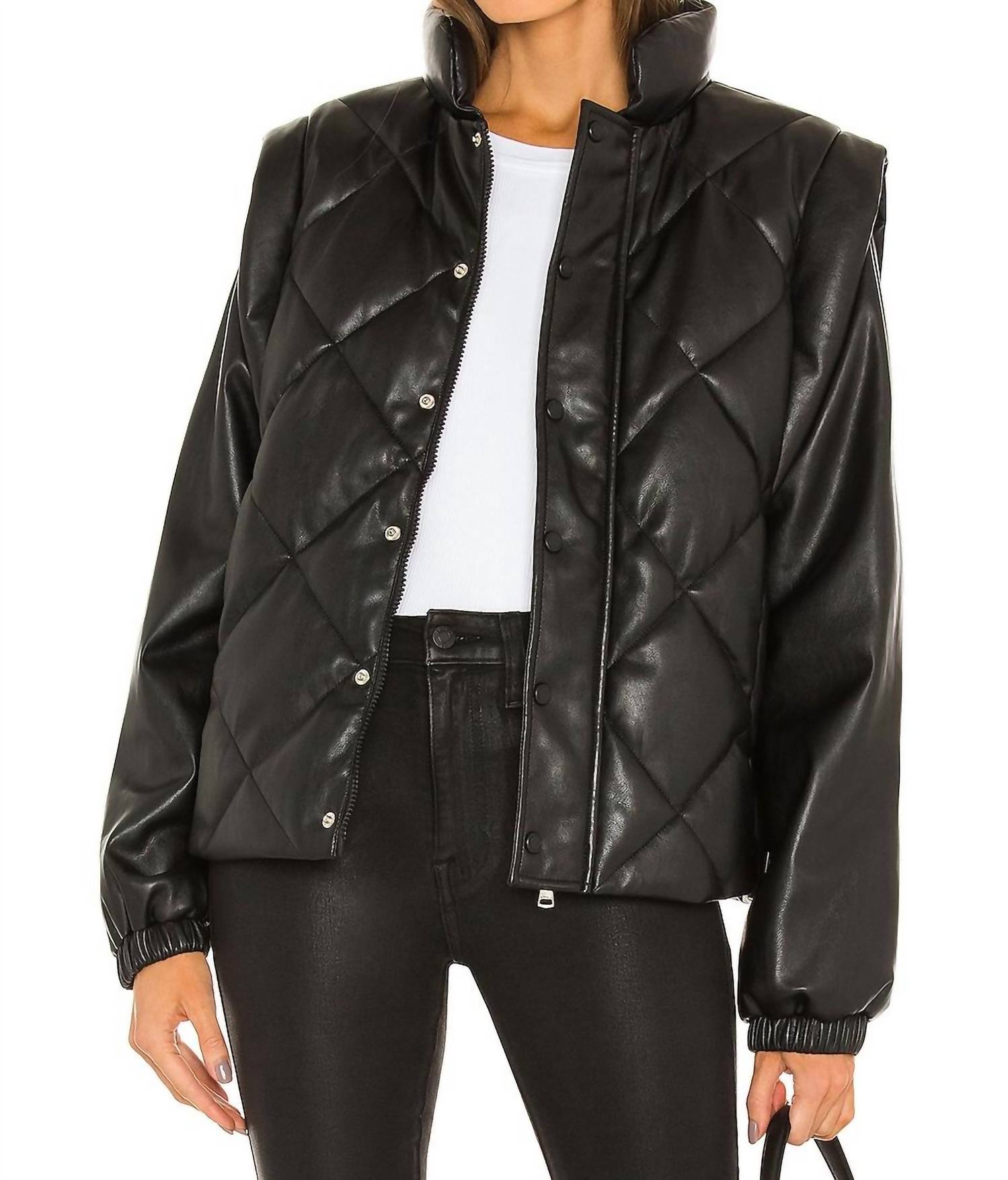 

Куртка и жилет Callista с длинным рукавом в цвете Noir PISTOLA, Noir