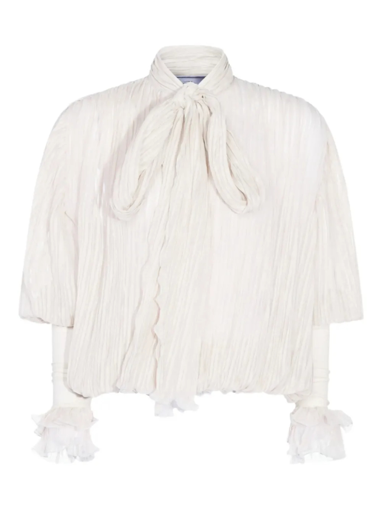 

Blumarine шелковая рубашка, белый