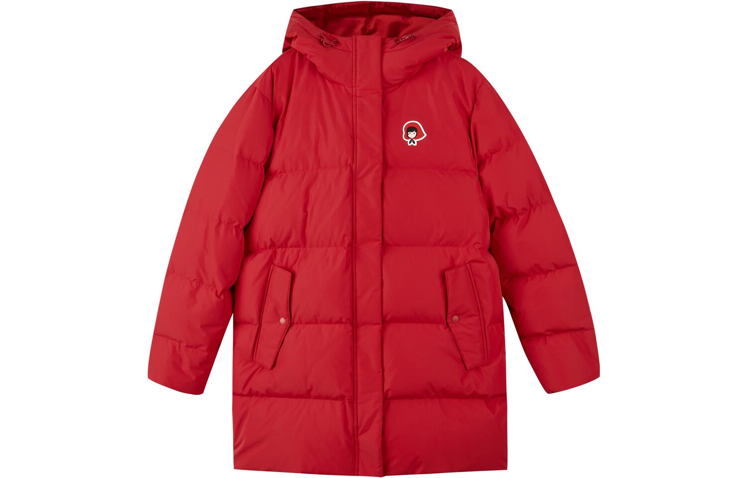 

BRITISH MUSEUM Пуховик женский Samba красный Skechers