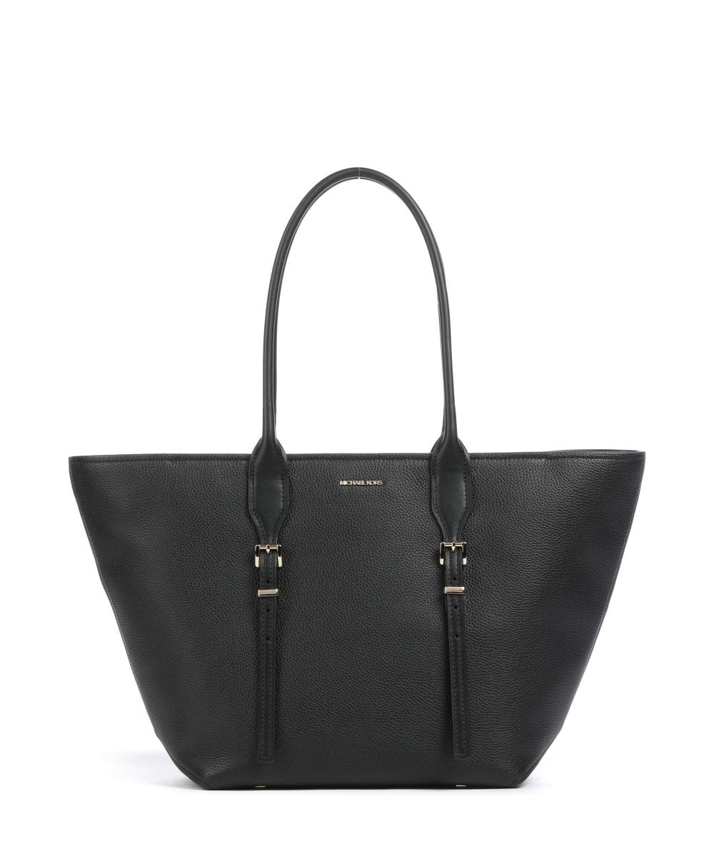 

Мур шоппер зернистая коровья кожа Michael Kors, черный