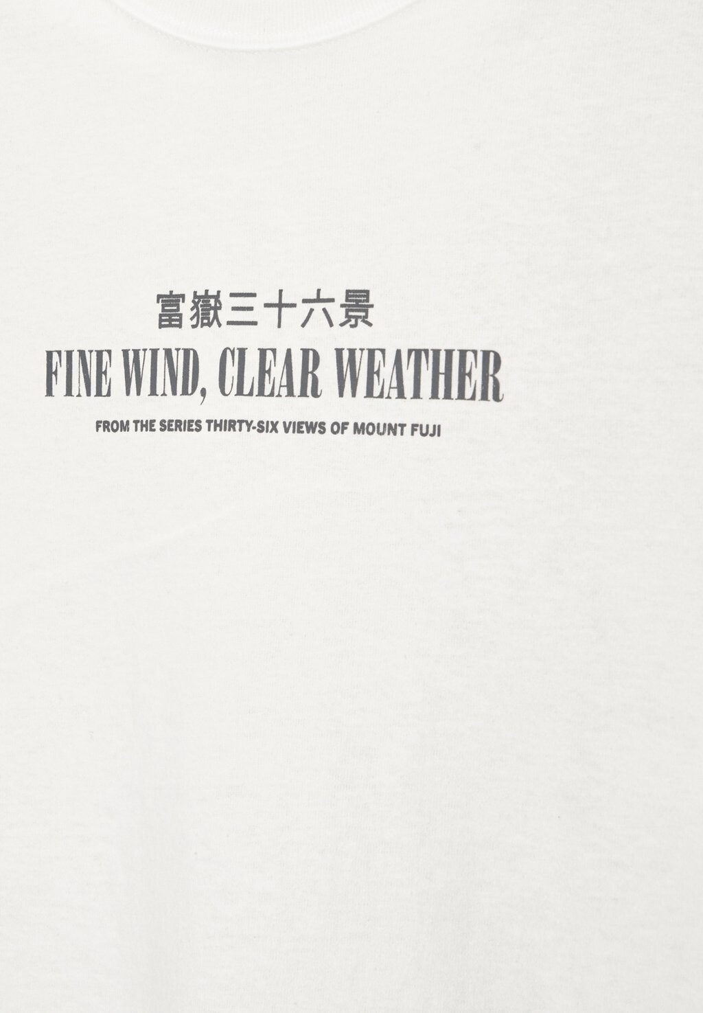 

Футболка с набивным рисунком Short Sleeve Mount Fuji PULL&BEAR, белая