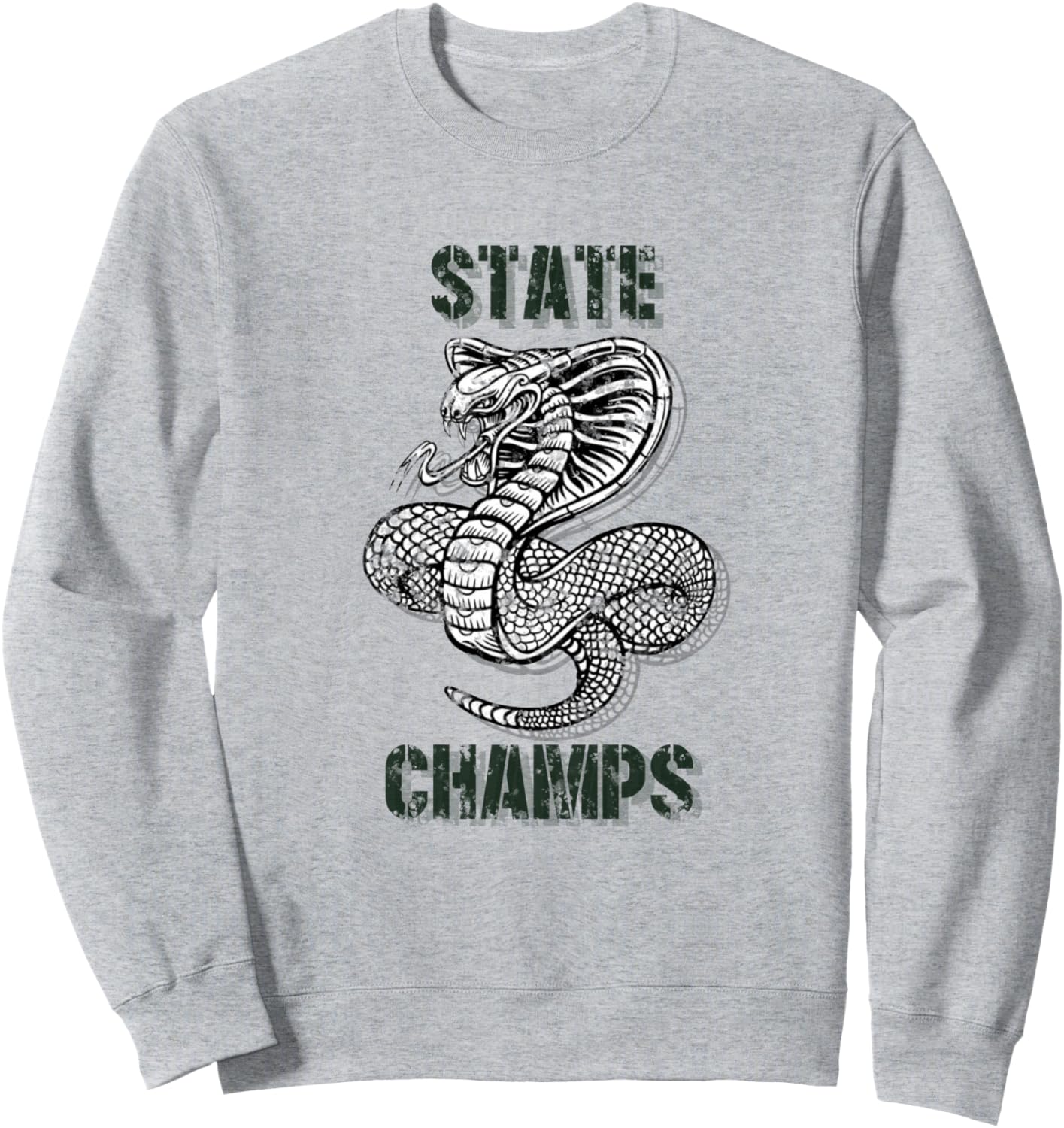 

Толстовка чемпионов штата Treble T Customs, серый