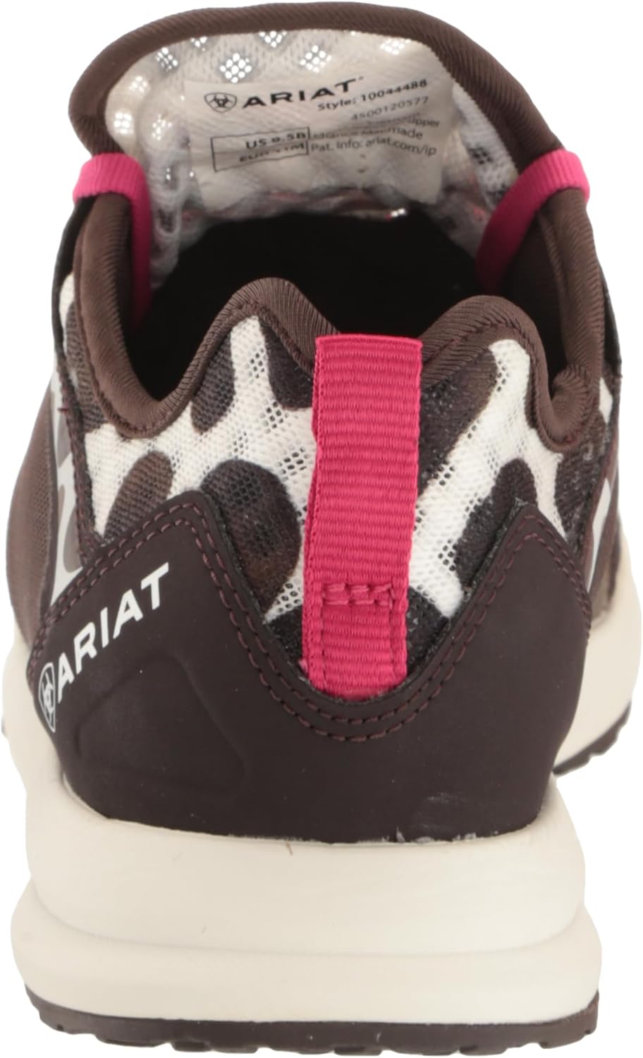 Мужские кроссовки ARIAT WMS Fuse в бордовой серрапи — фото 3