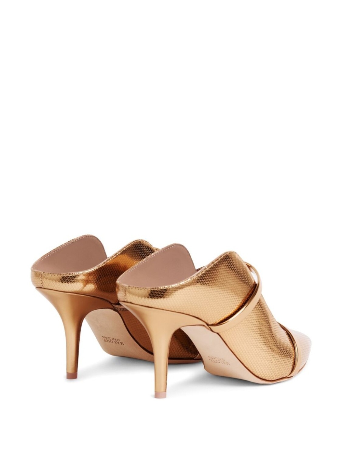 Malone Souliers мюли Maureen 70, золотой — фото 3