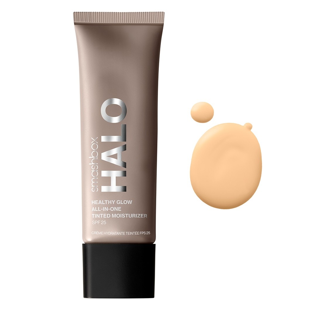 BB-крем halo healthy glow all-in-one tinted moisturizer Smashbox, 3 - light, объем 40 мл — фото 3