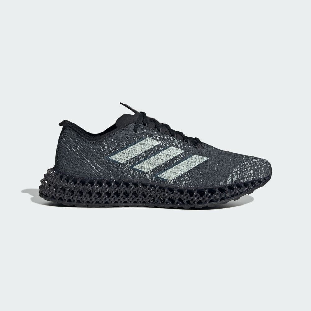

Кроссовки Adidas 4DFWD × STRUNG 4D RUNNING, цвет Black/White/Pre-Rubbed Ink