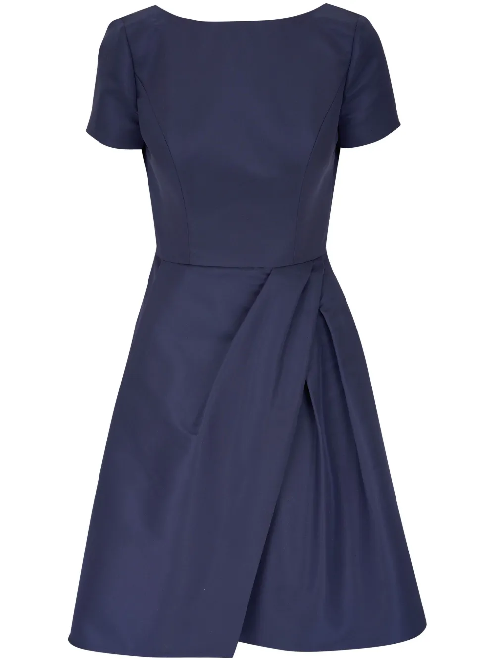 

Шелковое платье мини Carolina Herrera, синий