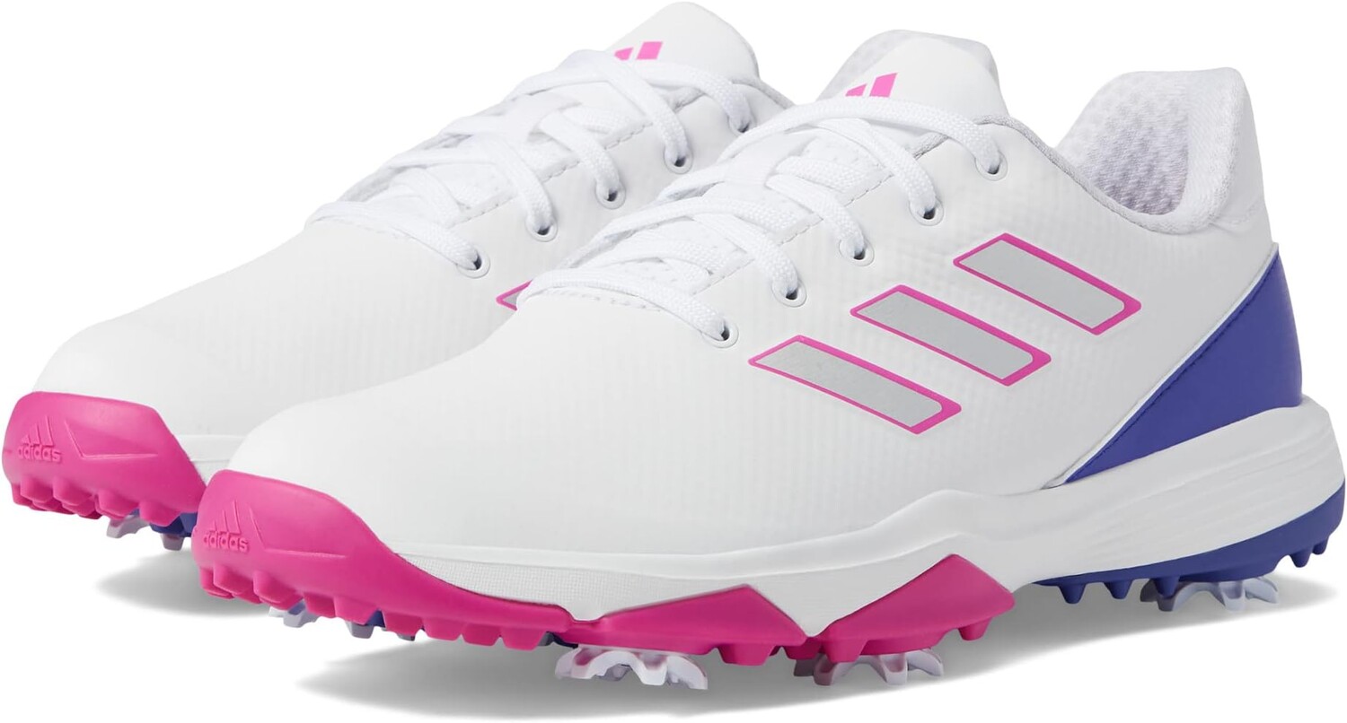 

Кроссовки ZG23 Golf Shoes adidas, цвет Footwear White/Lucid Fuchsia/Lucid Blue