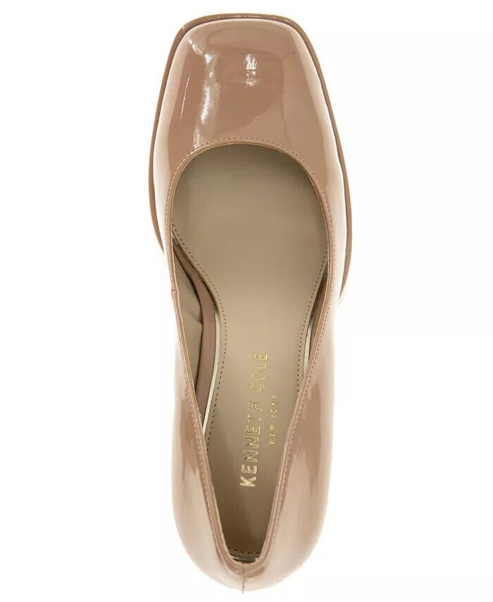 Туфли-лодочки женские Bri Platform Kenneth Cole New York, коричневый/бежевый — фото 4
