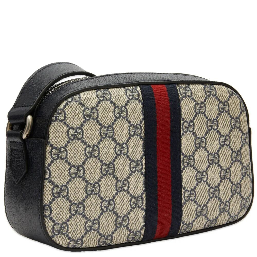 

Gucci Сумка для фотокамеры Ophidia GG с монограммой, бежевый