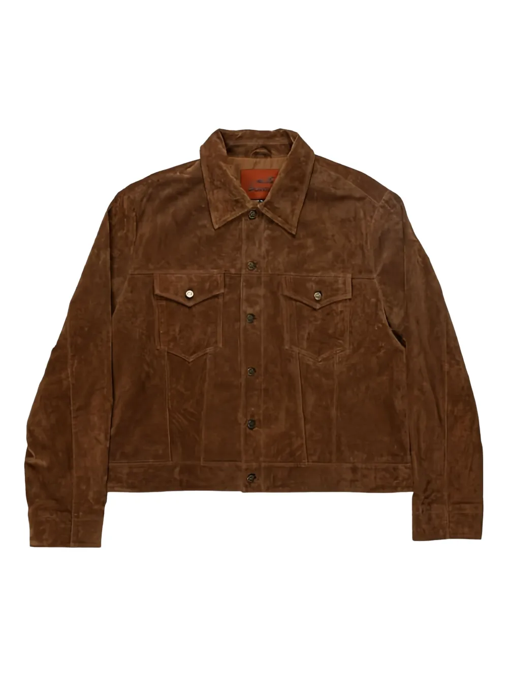 

Кожаная рубашка-куртка Goodies Sportive, коричневый