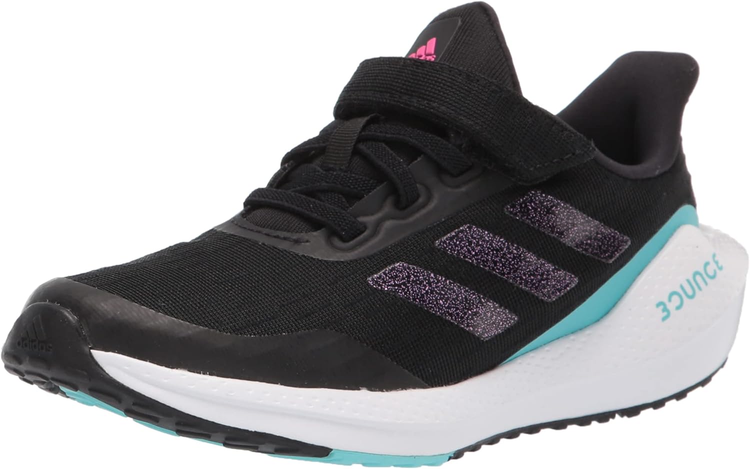 

Кроссовки Adidas EQ21 T5 для детей и взрослых, черный/розовый