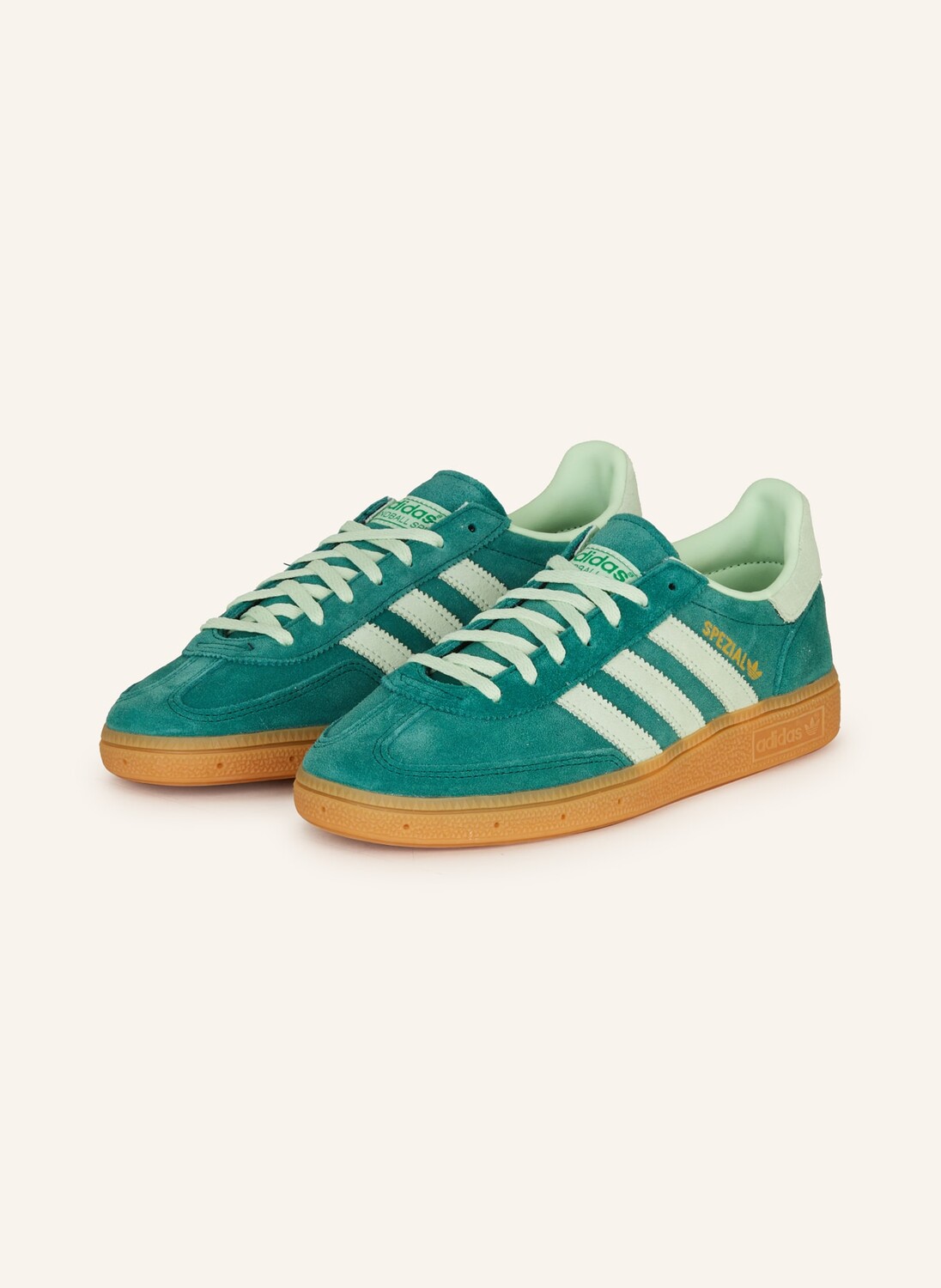 

Специальные кроссовки для гандбола Adidas Originals, зеленый