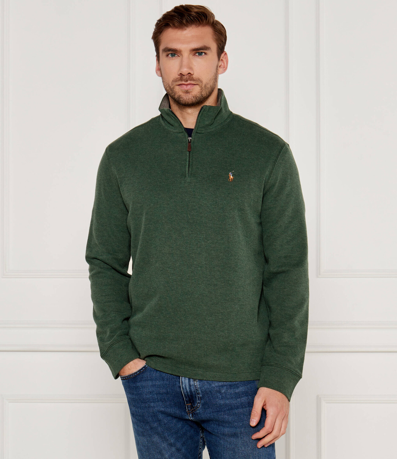 

Толстовка POLO RALPH LAUREN Regular Fit, зеленый