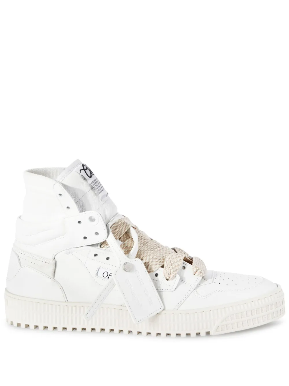 Высокие кроссовки 3.0 Off Court OFF-WHITE, белый